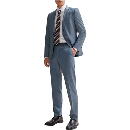 Essential Slim Fit Two-Piece Suit , male, Sizes: S, L, 2XL, XL, M - Hugo Boss - Modalova