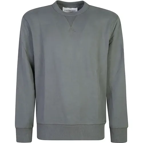 Grey Sweater Collection , male, Sizes: S, L, M, XL - Calvin Klein Jeans - Modalova