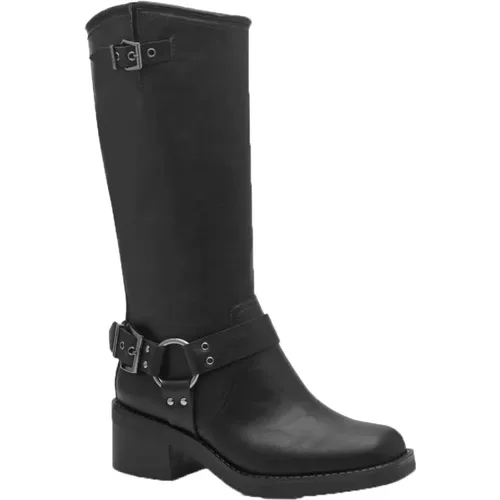 Chic High Boots for Women , female, Sizes: 5 UK, 4 UK, 8 UK, 6 UK, 7 UK - tamaris - Modalova