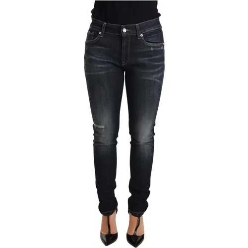 Wash Slim Skinny Denim Jeans , female, Sizes: XS - Dolce & Gabbana - Modalova