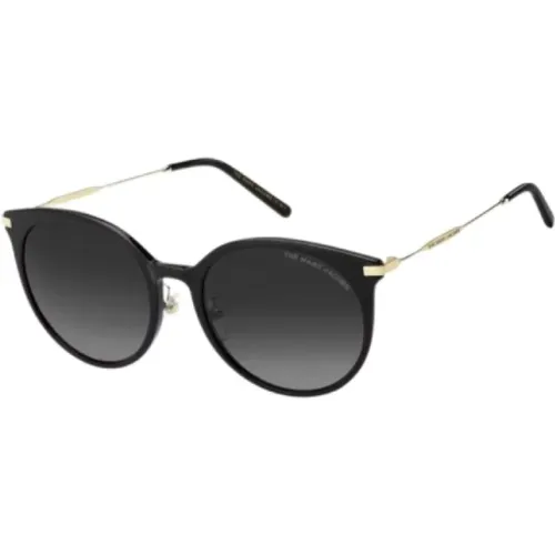 Schwarze Acetat Damen Sonnenbrille - Marc Jacobs - Modalova