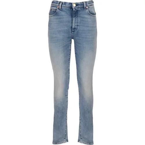 Stonewashed Skinny Jeans , female, Sizes: W28 - Gucci - Modalova