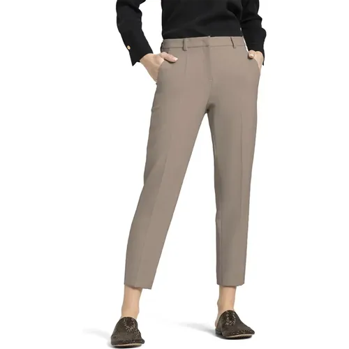 Classic Krystal Trousers Sand , female, Sizes: 3XL, 2XL, M, XL - CAMBIO - Modalova