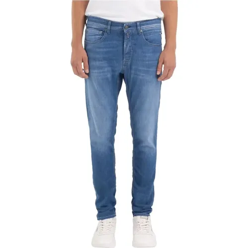 Slim-fit Jeans , Herren, Größe: W29 - Replay - Modalova