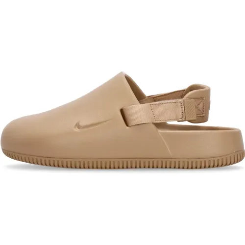 Calm Mule Hemp Sabot Design , male, Sizes: 6 UK, 10 UK, 7 UK, 11 UK, 8 1/2 UK, 12 UK, 13 1/2 UK - Nike - Modalova