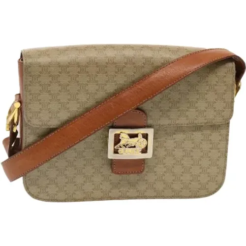 Pre-owned Canvas celine-bags , female, Sizes: ONE SIZE - Celine Vintage - Modalova