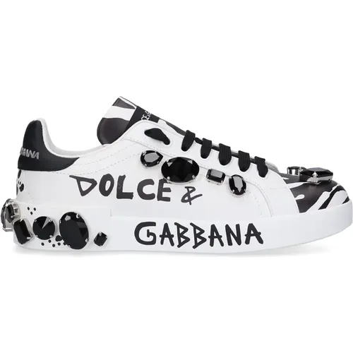 High-Quality Manager Fabric Sneakers , female, Sizes: 6 UK, 4 UK, 6 1/2 UK - Dolce & Gabbana - Modalova