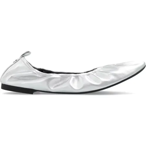 Leather Ballet Flats Eddie , female, Sizes: 7 1/2 UK, 5 1/2 UK, 3 1/2 UK, 2 1/2 UK, 5 UK, 4 UK - TORY BURCH - Modalova