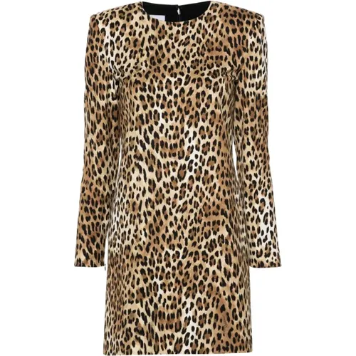 Leopardenmuster Kleid Moschino - Moschino - Modalova