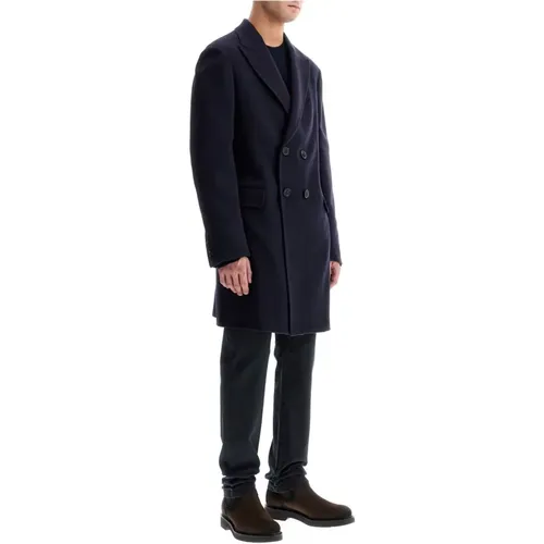 Classic Wool Cashmere Midi Coat , male, Sizes: M - Ermenegildo Zegna - Modalova