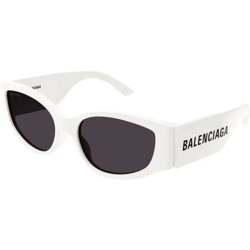 Frame Grey Lens Sunglasses , female, Sizes: 58 MM - Balenciaga - Modalova