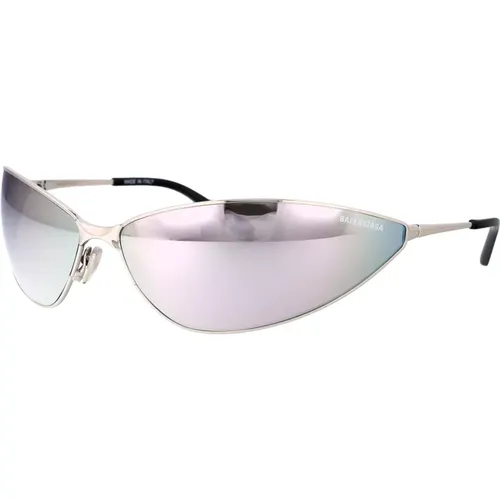 Stylische Sonnenbrille BB0315S,Futuristische Sonnenbrille Bb0315S 001 - Balenciaga - Modalova