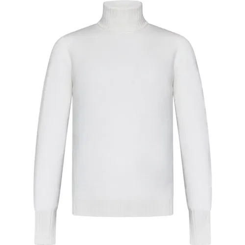 Luxurious Cashmere Turtleneck Sweater , male, Sizes: M, XL, L - Drumohr - Modalova