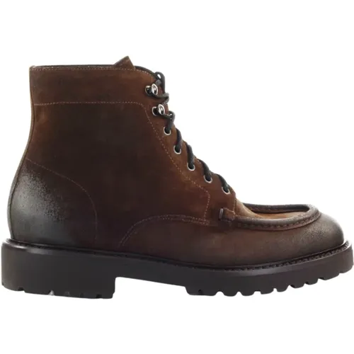 Winter Style Upgrade: Combat Boots , male, Sizes: 5 UK - Doucal's - Modalova