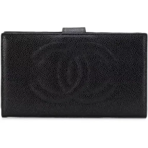 Pre-owned Leather wallets , female, Sizes: ONE SIZE - Chanel Vintage - Modalova