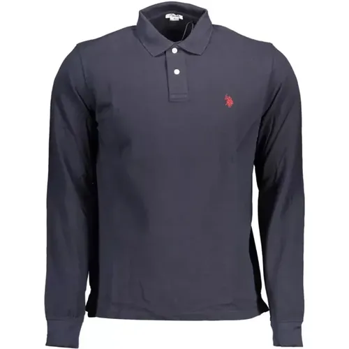 Blaues Baumwoll-Polo-Shirt - U.S. Polo Assn. - Modalova