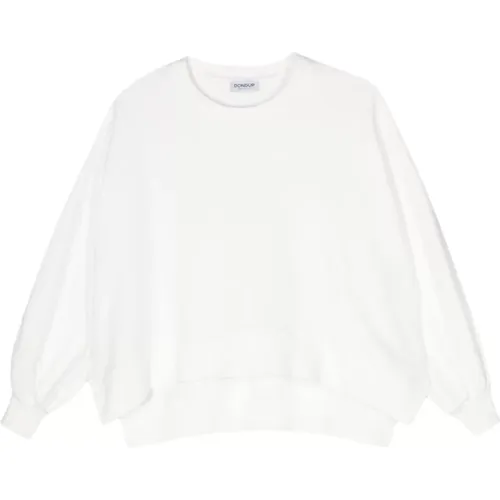 Bianco Sweatshirt , female, Sizes: M - Dondup - Modalova