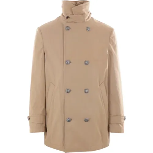 Light Cotton Gabardine Coat , male, Sizes: 2XL, XL, L - BRUNELLO CUCINELLI - Modalova