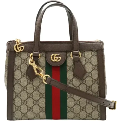 Pre-owned Canvas gucci-bags , female, Sizes: ONE SIZE - Gucci Vintage - Modalova