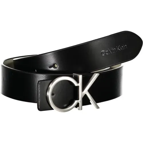 Wendbarer Ledergürtel mit Metallschnalle , Herren, Größe: 80 CM - Calvin Klein - Modalova