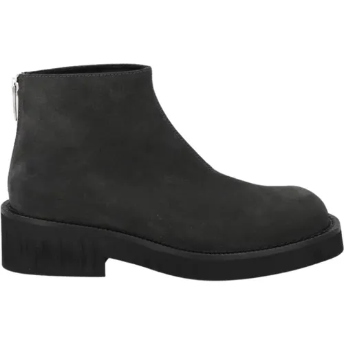 Leather Ankle Boots , male, Sizes: 11 UK, 8 UK, 9 1/2 UK, 9 UK, 7 UK, 10 UK - MM6 Maison Margiela - Modalova