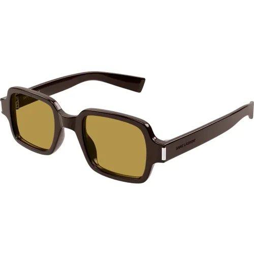 Sonnenbrille SL 720 Farbe 004 , unisex, Größe: 48 MM - Saint Laurent - Modalova