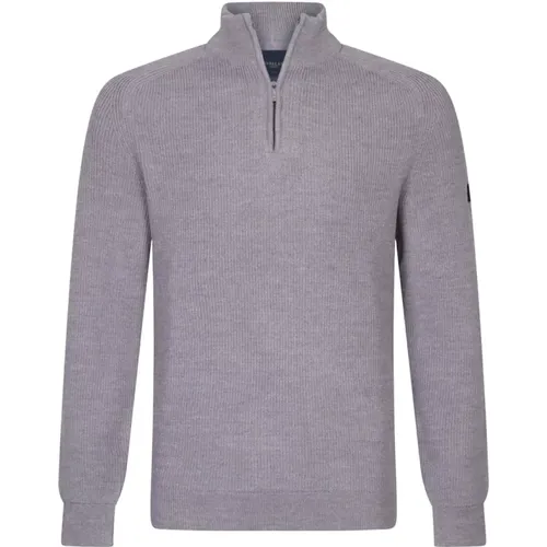 Half Zip Pullover Sweater , Herren, Größe: M - Cavallaro - Modalova