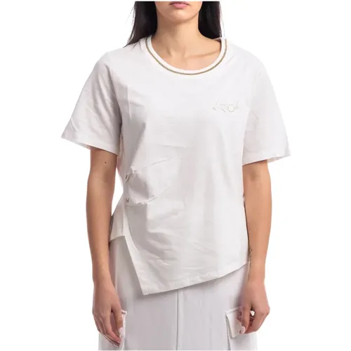 Stylisches T-Shirt für Männer und Frauen , Damen, Größe: L - Liu Jo - Modalova