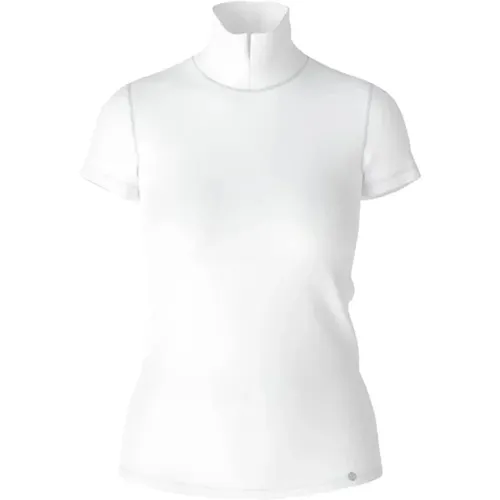 Timeless Elegance Polo Look T-shirt , female, Sizes: 2XL - Marc Cain - Modalova