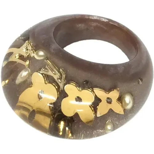 Pre-owned Fabric rings , female, Sizes: ONE SIZE - Louis Vuitton Vintage - Modalova