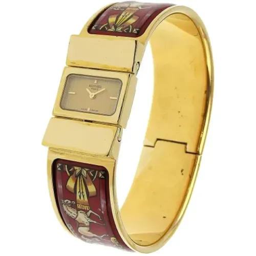 Pre-owned Metal watches , female, Sizes: ONE SIZE - Hermès Vintage - Modalova