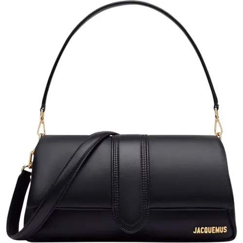 Le Bambimou Schwarze Lederhandtasche - Jacquemus - Modalova