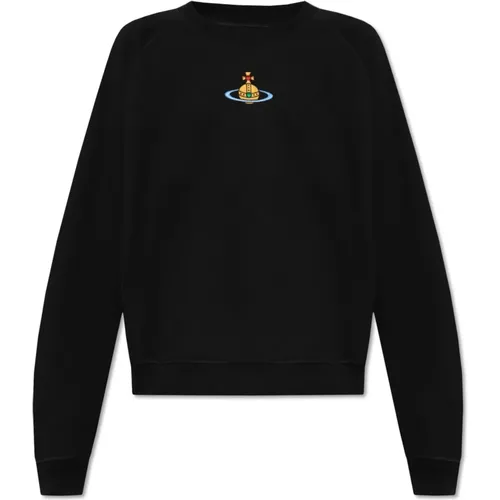 Sweatshirt with logo , male, Sizes: S, XL - Vivienne Westwood - Modalova