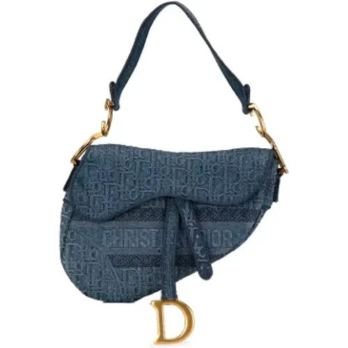 Pre-owned Denim dior-bags , female, Sizes: ONE SIZE - Dior Vintage - Modalova