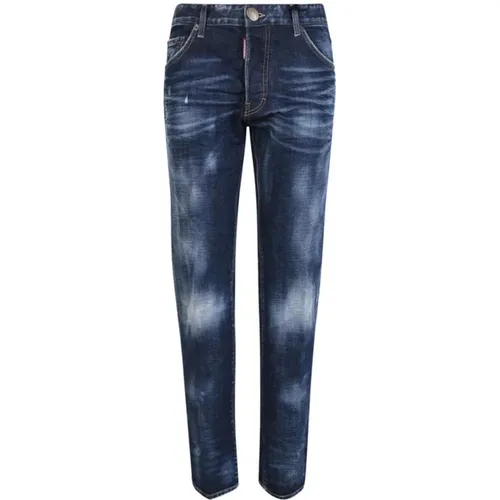 Blaue Jeans Aw23 Herrenmode , Herren, Größe: XL - Dsquared2 - Modalova