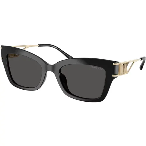 Cantabria Sunglasses Dark Grey Lenses , female, Sizes: 52 MM - Michael Kors - Modalova