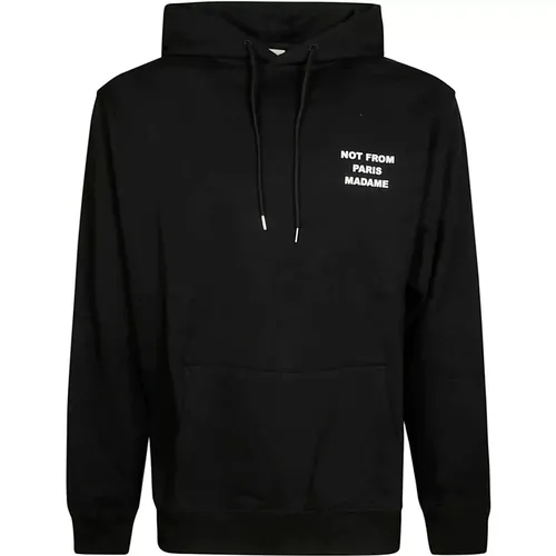 Coole Hoodie mit Slogan-Print , Herren, Größe: M - Drole de Monsieur - Modalova