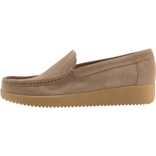 Moonrock Wildleder Loafer , Damen, Größe: 36 EU - Nature Footwear - Modalova