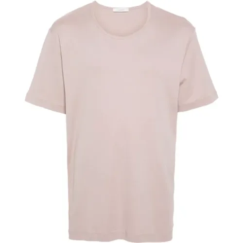 Violet Ice U Neck T-Shirt , male, Sizes: 2XL, L - Lemaire - Modalova