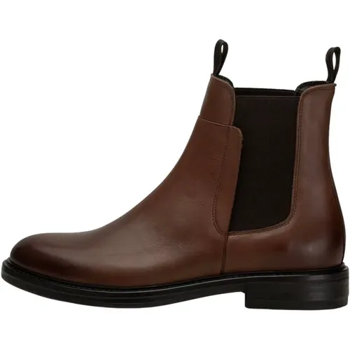 Zeitloser Leder Chelsea Boot - Braun , Herren, Größe: 45 EU - Shoe the Bear - Modalova