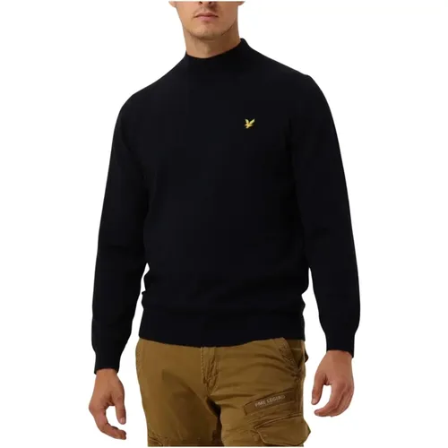 Herren Rollkragenpullover Dunkelblau - Lyle & Scott - Modalova