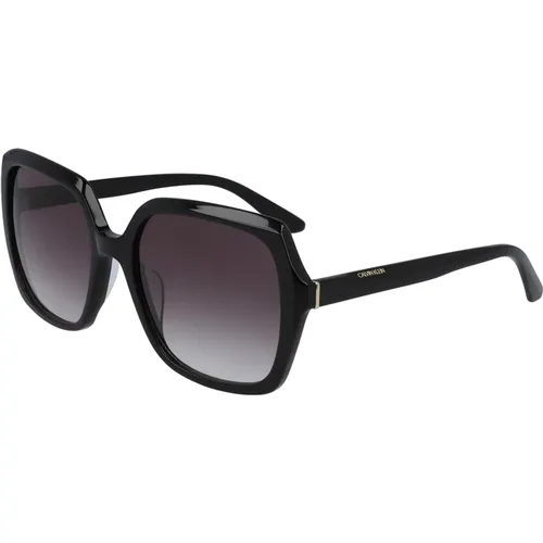 Schwarze/Blau Sonnenbrille Ck20541S , Damen, Größe: 57 MM - Calvin Klein - Modalova