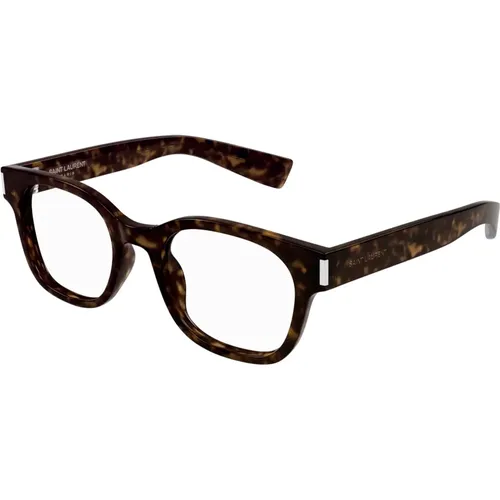 Mode Brille SL 722 Schwarz , Damen, Größe: 51 MM - Saint Laurent - Modalova