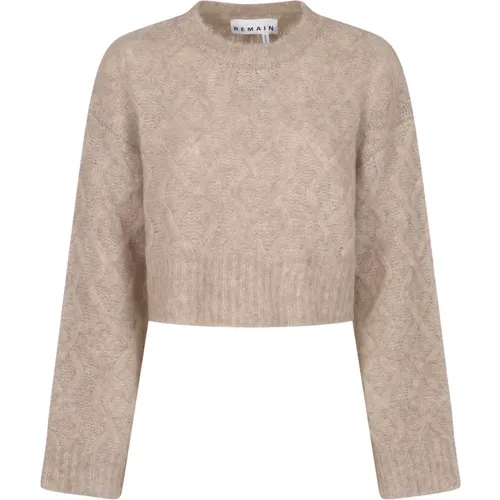 Knit Melange Sweater , female, Sizes: XS, S, M - Remain Birger Christensen - Modalova
