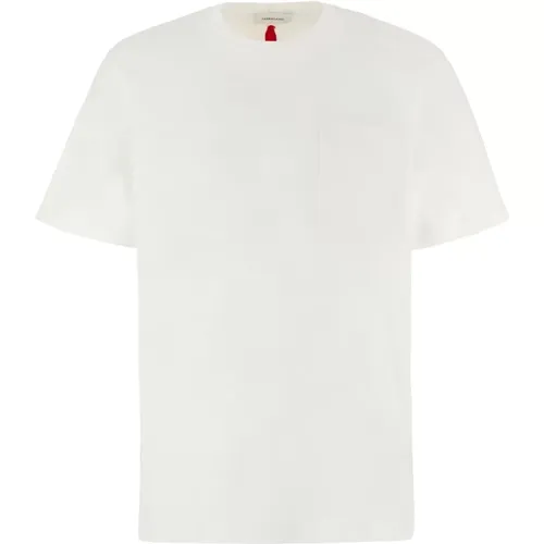 Klassisches T-Shirt , Herren, Größe: S - Salvatore Ferragamo - Modalova