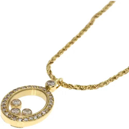 Pre-owned Gold necklaces , female, Sizes: ONE SIZE - Chopard Pre-owned - Modalova
