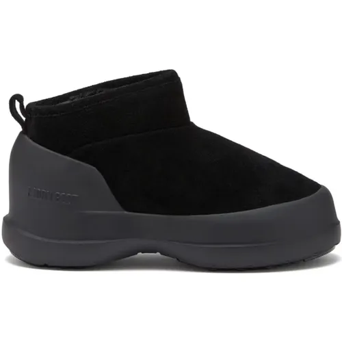 Suede Chunky Sole Boots , female, Sizes: 7 UK, 3 UK, 8 UK, 6 UK, 5 UK, 4 UK - moon boot - Modalova