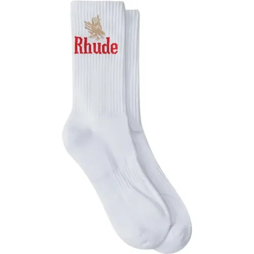 Eagles Socks , male, Sizes: ONE SIZE - Rhude - Modalova