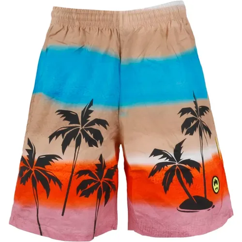 Popeline Shorts , male, Sizes: M, L - Barrow - Modalova