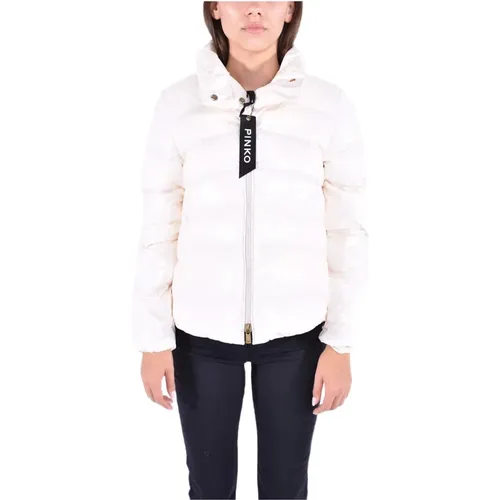 Stylish Micro Caban Jacket , female, Sizes: XS - pinko - Modalova